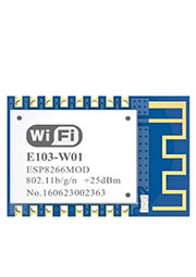 E103-W01,  WiFi, ESP8266EX, 2.4GHz, UART, 0.1 