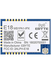 E18-MS1PA1-IPX,  ZigBee, CC2530, 2.4GHz, I/O,  1 