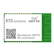 E72-2G4M20S1E,   2.4GHz SMD   TI  CC2652P 20dBm.  ARM microcontroller 48MHz